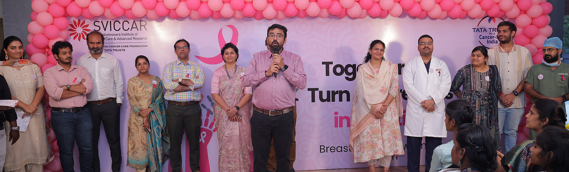 SVICCAR Observes Breast Cancer Awareness Month with Student Outreach and Competitions
