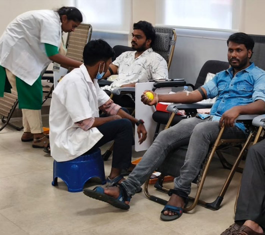 SVICCAR Staff Participate in Blood Donation Drive on April 4th